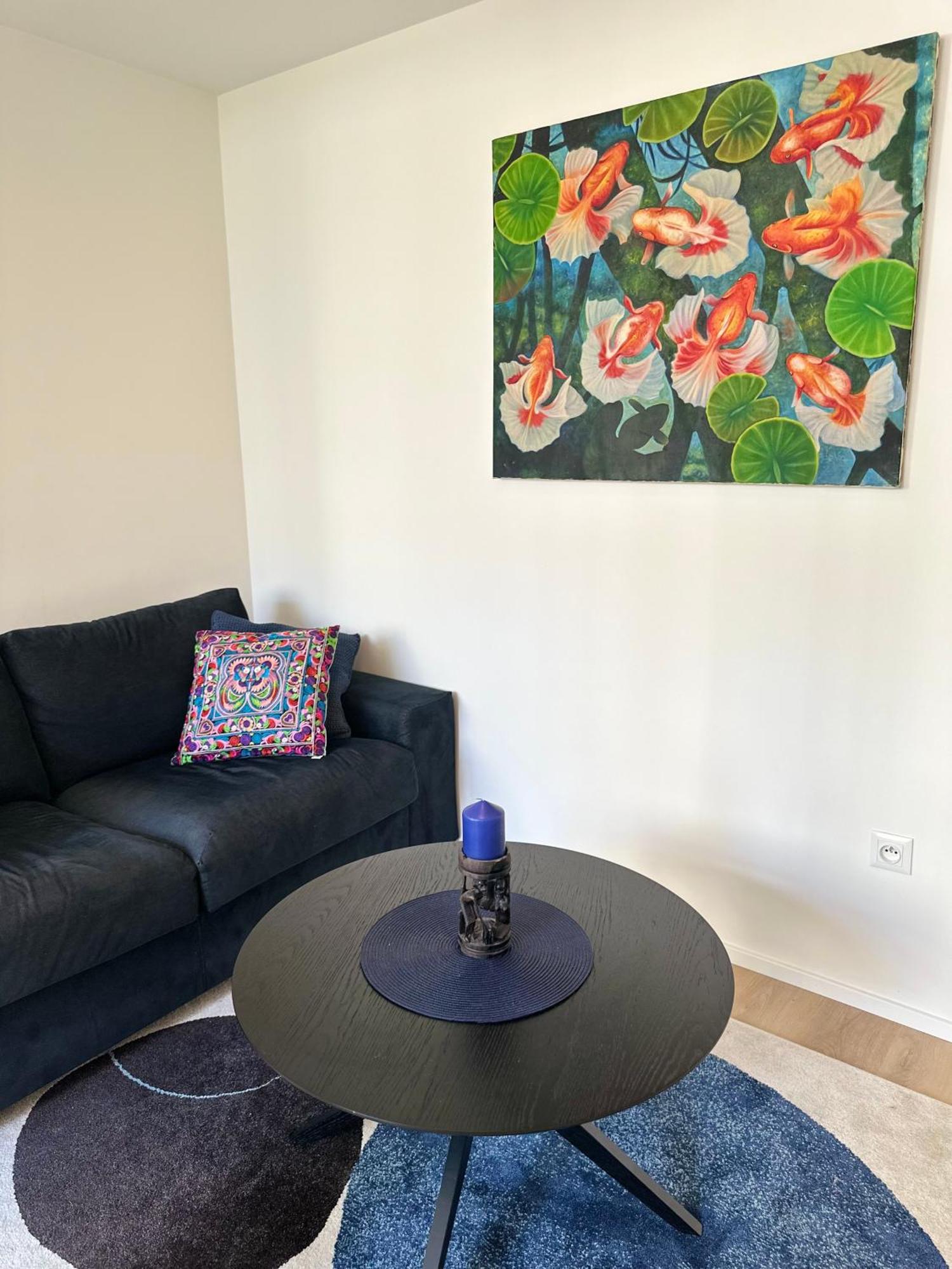 Apartment Cozy Blue Flat